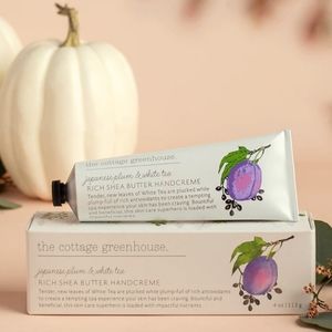 Japanese Plum & White Tea Hand Cream - Cottage Greenhouse collection